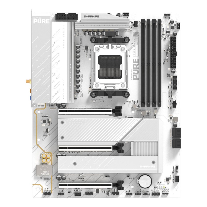 Sapphire Pure B850A Wifi 7 Amd B850
